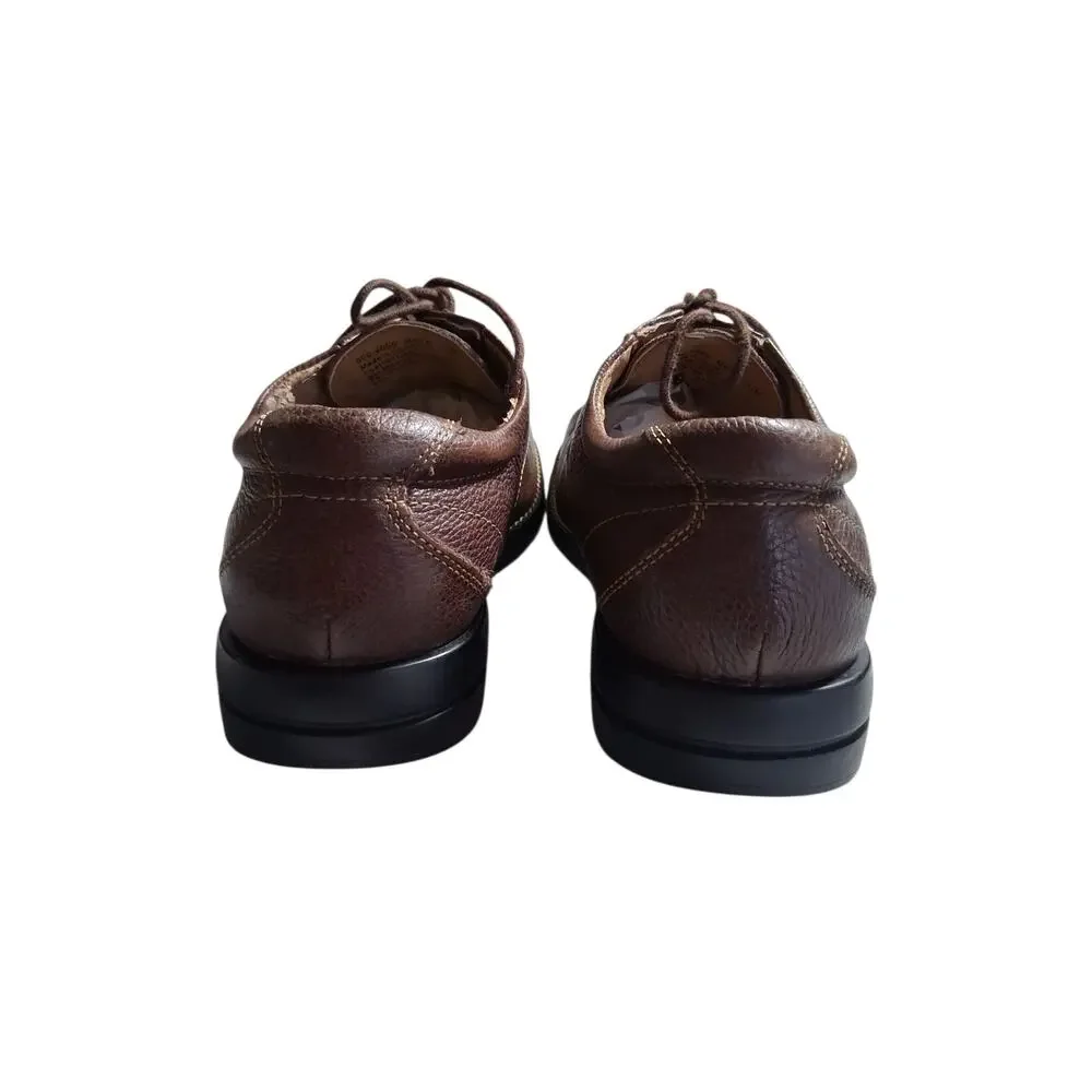 DOCKERS PRO Style‎ Mens size 11M Brown Leather Careerwear Casual Oxford Shoes